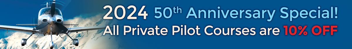 Private Pilot Courses 10% Discount