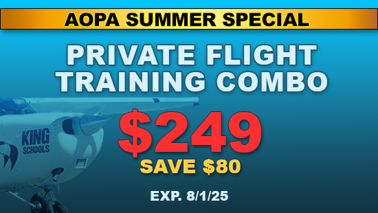 AOPA Student Pilot Special - Summer Special