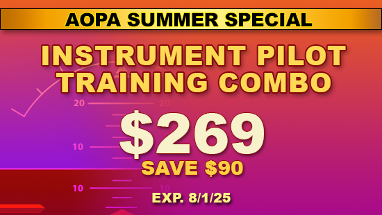 AOPA Instrument Training Special - Summer Special