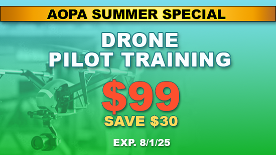 Drone Pilot License Test Prep Course - AOPA - Summer Special