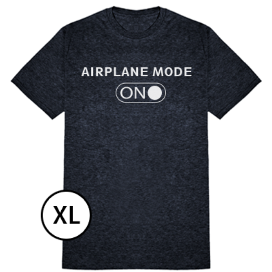 Airplane Mode T-Shirt (XL)