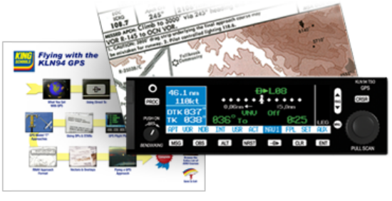 Flying with the KLN94 GPS