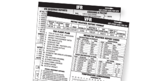 VFR/IFR Cockpit Card