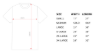 Airplane Mode T-Shirt Size Chart